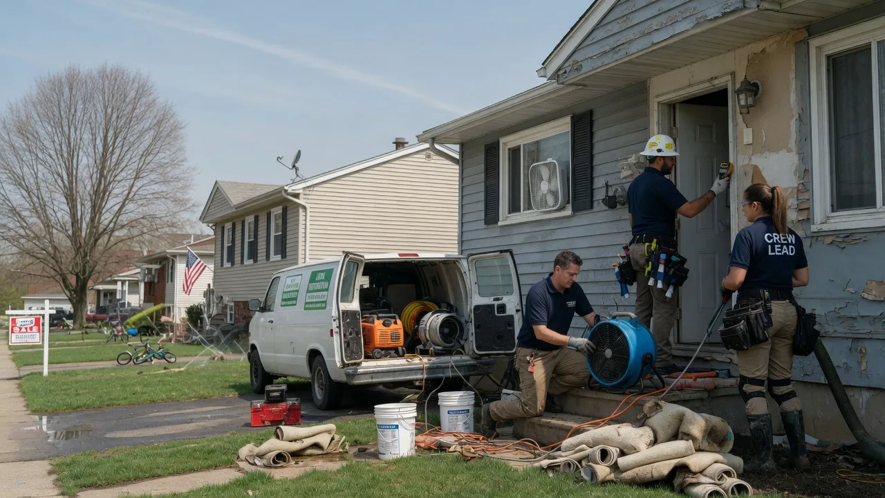 Flood Cleanup in Portland, AR near me